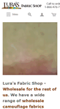 Mobile Screenshot of lurasfabricshop.com